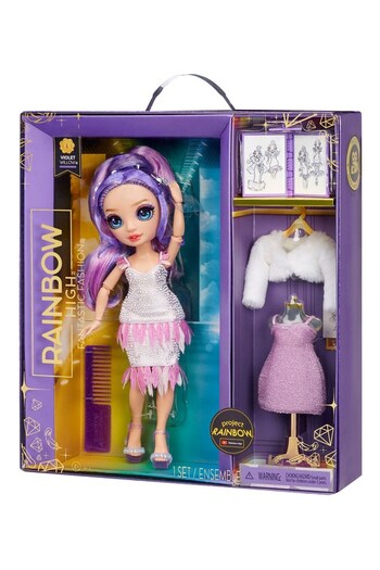 Rainbow High Purple Fantastic Fashion Doll (N48199) | £42
