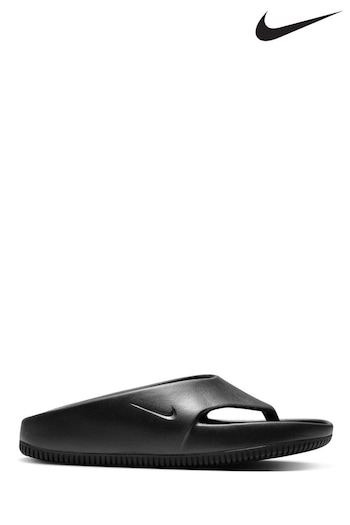 Nike Black Calm Flip Flops (N48329) | £45