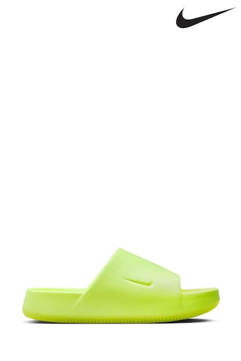 Nike Yellow Calm Slides (N48346) | £45