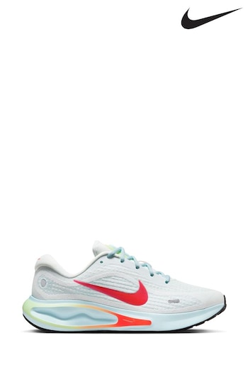Nike White/Blue/Red Journey Run Road Running Trainers (N48388) | £90