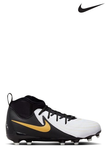 Nike White Jr. Phantom Luna Academy Mulit Ground Football Boots (N48402) | £68