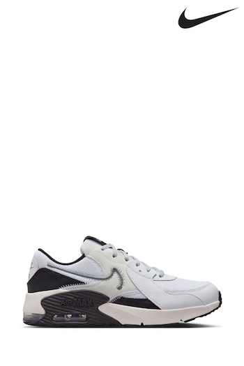 Nike White/Grey Air Max Excee Youth Trainers (N48473) | £68
