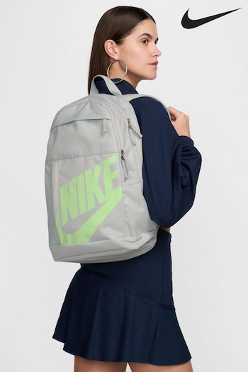 Nike Light Grey Elemental Logo Backpack double-panel (N48527) | £35
