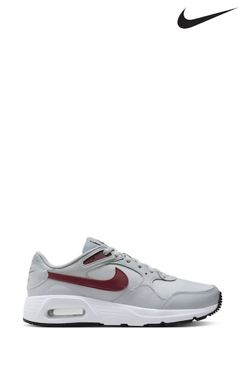 Nike running Grey/Red Air Max SC Trainers (N48538) | £80