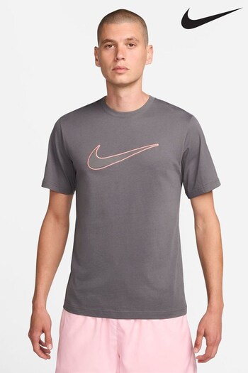 Nike Black Sportswear Fleece Colourblock T-Shirt (N48572) | £28
