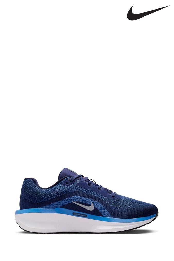 Nike mens navy trainers clearance