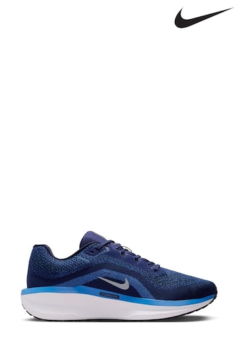 Nike cost Blue Winflo 11 Road Running Trainers (N48580) | £100