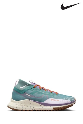 Nike Blazer Green React Pegasus Trail 4 Goretex Waterproof Running Trainers (N48638) | £145