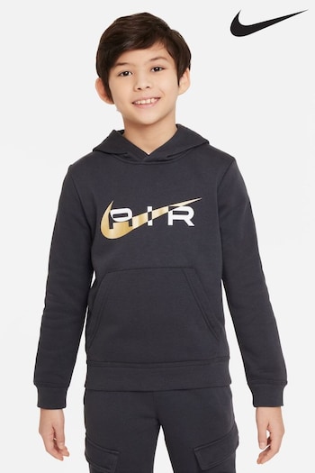 Nike Grey/Gold Air Overhead Hoodie (N48648) | £55