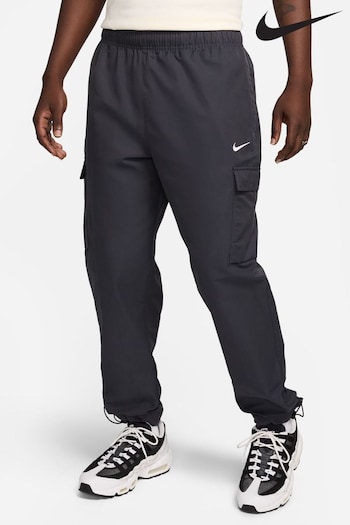 Nike Black Dri-FIT Sportswear WORLDWIDE Air Lightweight Cargo Trousers (N48649) | £70