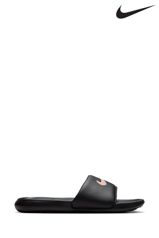 Nike bronze sliders top