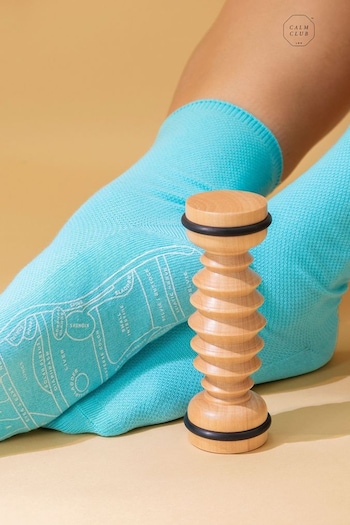 Luckies Calm Club Reflexology Socks And Massager (N48706) | £22