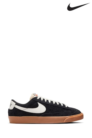 Nike Black Blazer Low Vintage Trainers (N48721) | £90