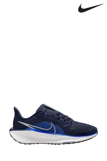 Nike Navy Youth Air Zoom Pegasus 41 Running Trainers (N48727) | £69.99