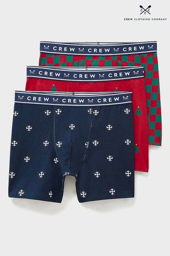 Crew Clothing Company Multi Sealife Print Cotton Black Boxers (N49154) | £37