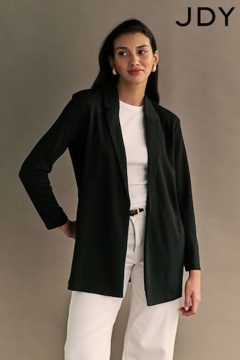 JDY Black Longline Workwear Blazer (N49253) | £28