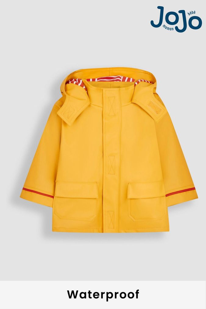 Boys Yellow Raincoats Yellow Waterproof Coats and Jackets Next