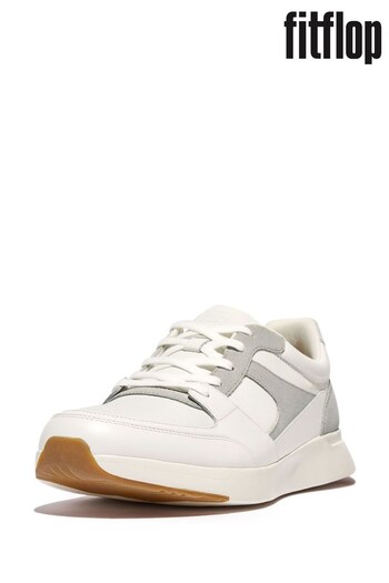 FitFlop White Anatomiflex Trainers (N49540) | £110