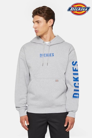 Dickies Grey Graphic Pullover Fleece Hoodie (N49542) | £60