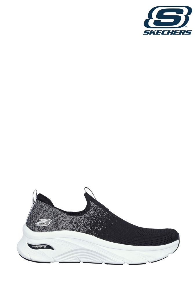 Skechers Black Arch Fit D'Lux Key Journey Shoes (N49564) | £89