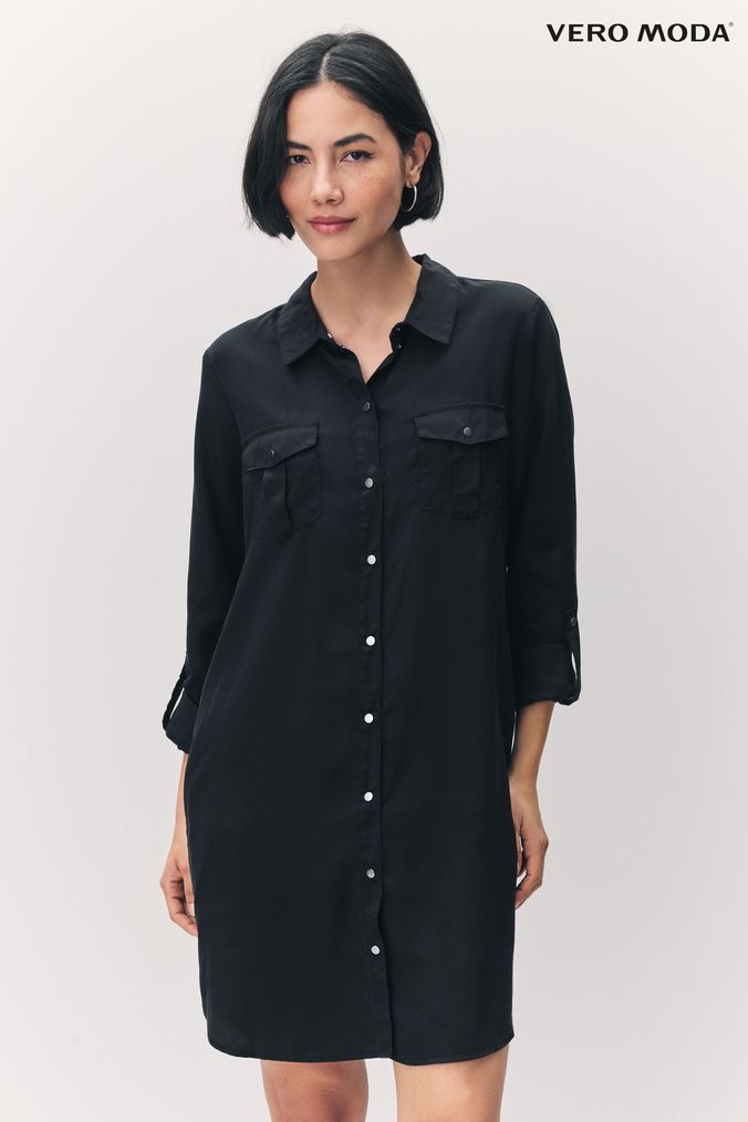 Black Shirt Dresses Black Maxi Midi Shirt Dresses Next