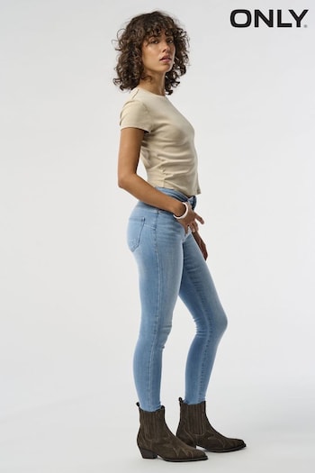 ONLY Blue Power Push Up Extra Skinny Jeans (N50438) | £38