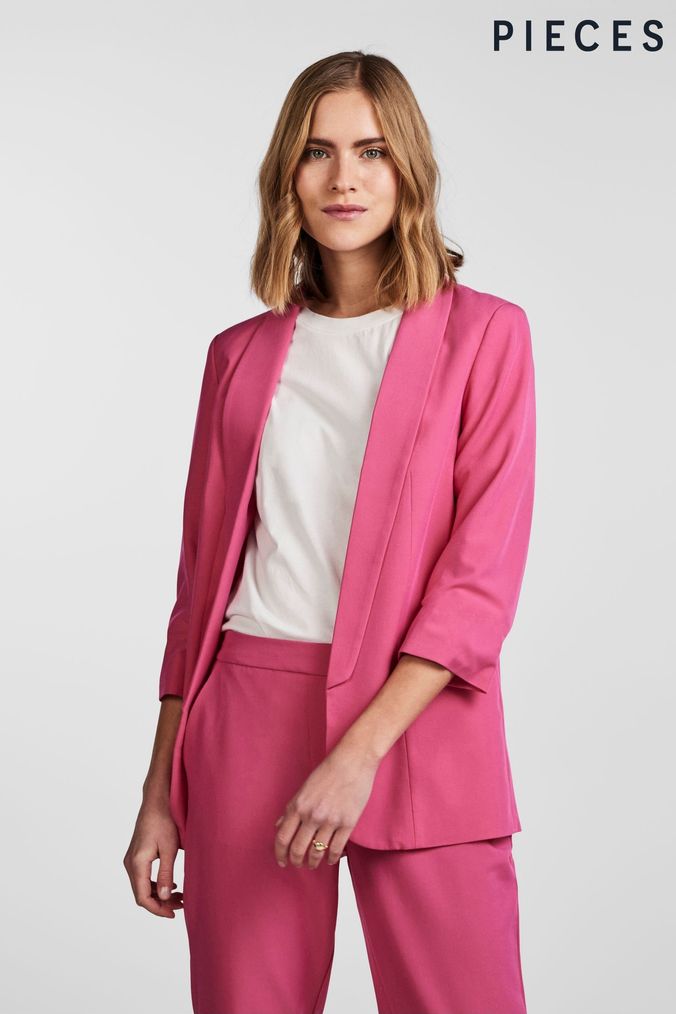 Pink trouser suit next clearance