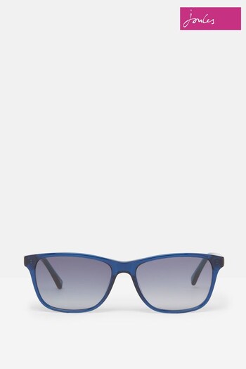 Joules Blue Acetate polished Sunglasses (N51083) | £55