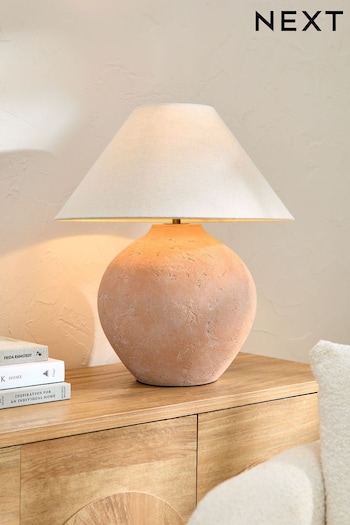 Terracotta Lynton Large Table Lamp (N51158) | £110
