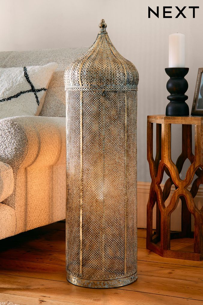 Next shop lamps silver