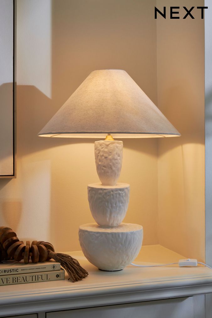 Next store white lamp