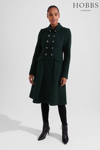 Hobbs Green Clarisse Coat (N51247) | £359