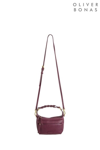 Oliver Bonas Pink Murphy Slouch Cross-body Bag (N51603) | £46