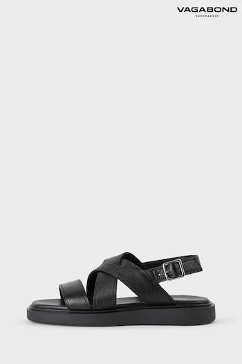 Vagabond Shoemakers Connie Thick Strap Black Sandals (N51644) | £90