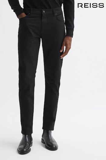 Reiss Black Jet Slim Fit Ermanno Jeans (N51675) | £118