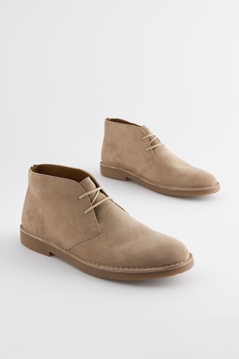 Taupe Brown Desert Boots (N51756) | £52