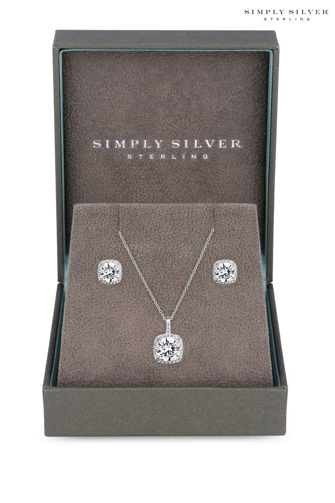 Simply Silver Jewellery Earrings Necklaces Bracelets Next UK