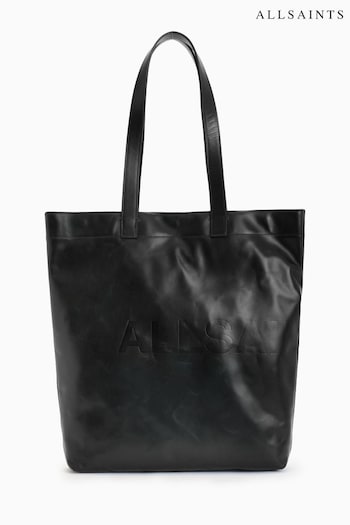 AllSaints Black Yuto Tote Bag (N51993) | £199
