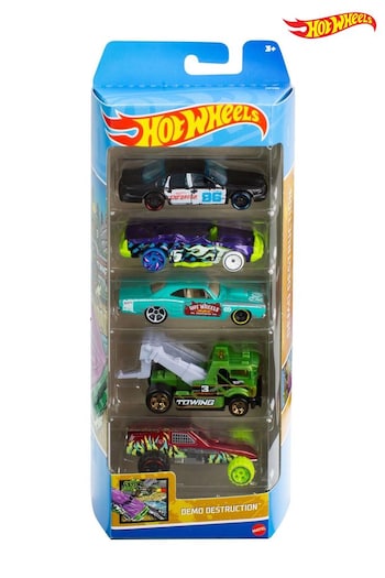 Hot Wheels 5 Toy Car Gift Set (N52359) | £13