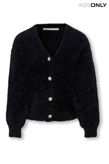 ONLY KIDS Cosy Fluffy Button Up Cardigan (N52360) | £25