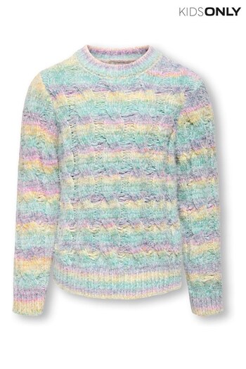 ONLY KIDS Long Sleeve Cosy Fluffy Jumper (N52368) | £28
