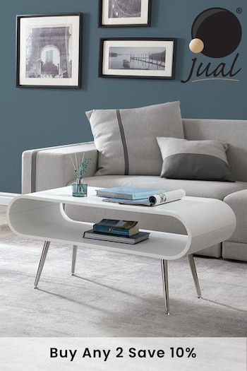 Jual White Auckland Coffee Table (N52413) | £260