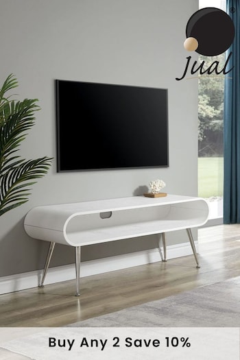 Jual White Auckland TV Stand (N52416) | £330