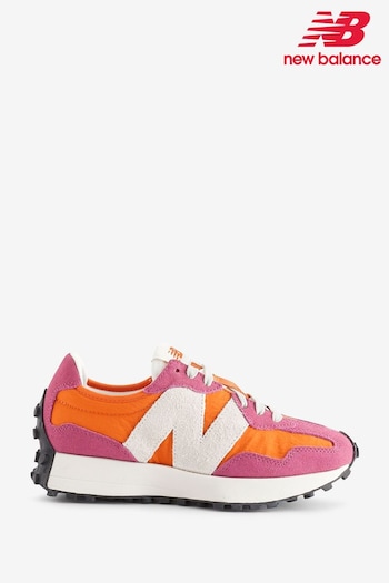 New Balance Pink 327 Trainers (N52448) | £100