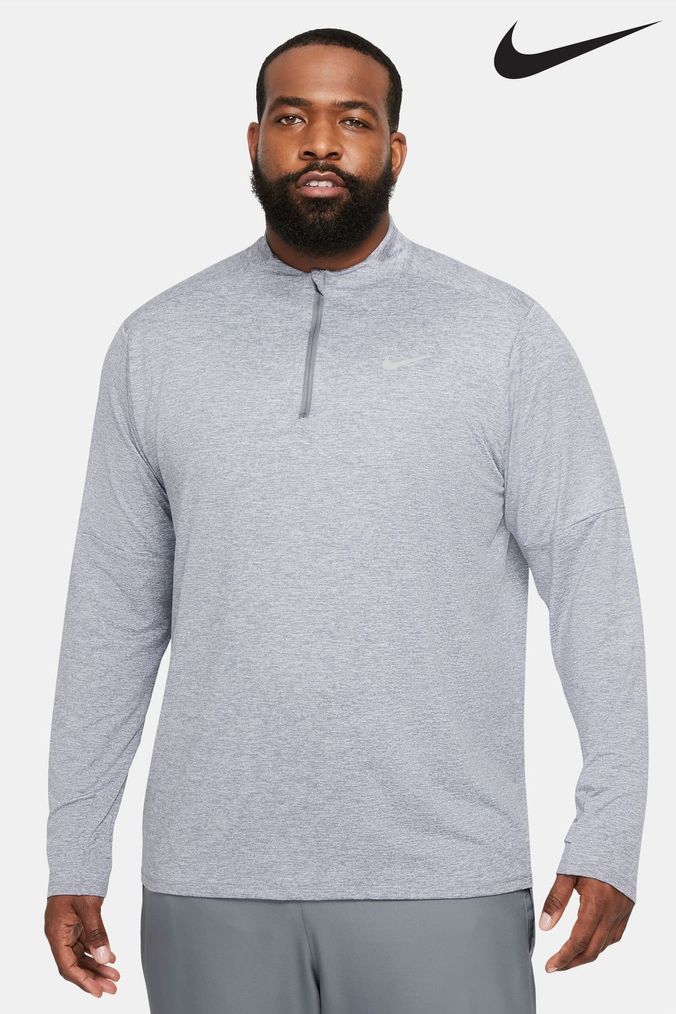 Long sleeve quarter zip running top online