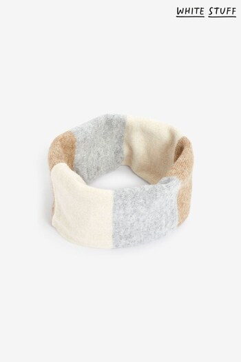 White Stuff Grey Sienna Knit Snood (N53578) | £35