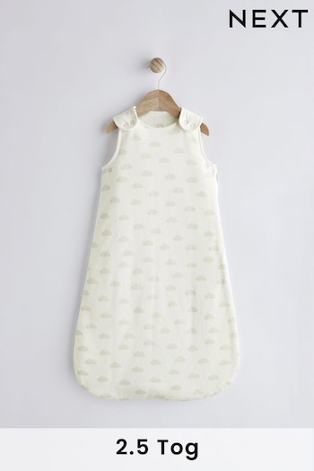 Grey Cloud scuro 100% Cotton 2.5 Tog Sleep Bag (N53744) | £26 - £30