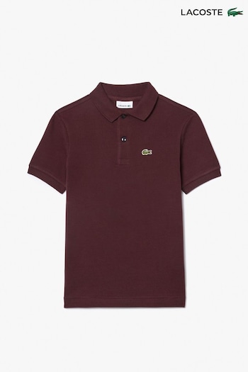 Lacoste Childrens Classic Brown Polo long-sleeved Shirt (N53931) | £50 - £55