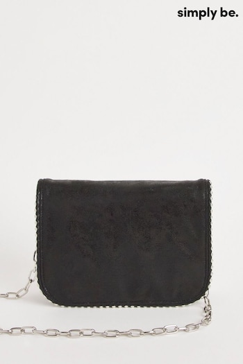 Simply Be Beaded Crossbody Black Bag (N54086) | £32