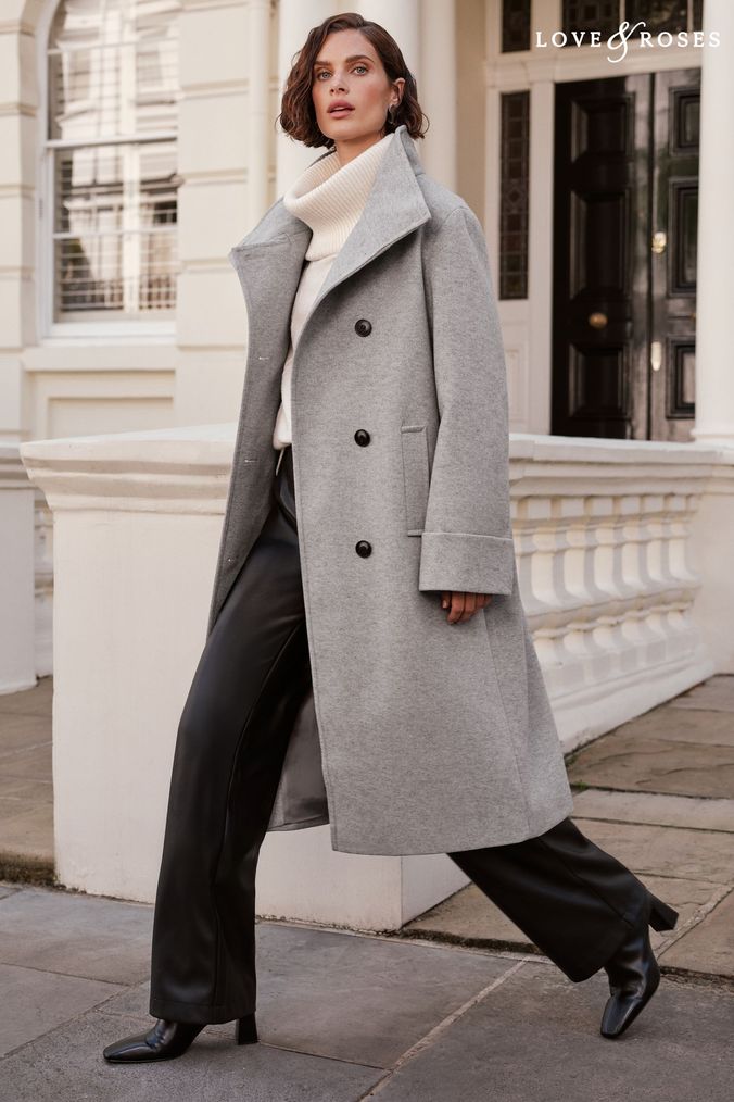 Womens Grey Coats Long Short Grey Coats Next UK